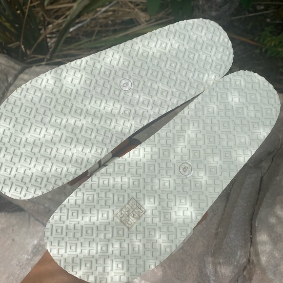 Tory Burch Leigh slides shoes sandals 7.5 - Picture 8 of 10